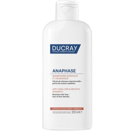 DUCRAY ANAPHASE+ SHAMPOO 200 ML FORTIFICANTE ANTICADUTA PER CAPELLI FRAGILI E DEVITALIZZATI  CON VITAMINA B5, VITAMINA B6,