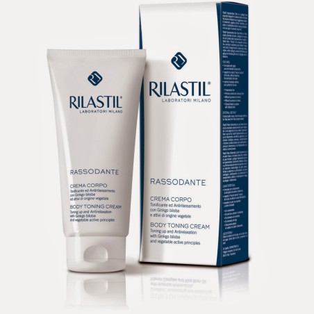 RILASTIL CREMA CORPO RASSODANTE 200 ML TONIFICANTE ED ANTIRILASSAMENTO CON GINGKO BILOBA E ATTIVI DI ORIGINE VEGETALE  RIL