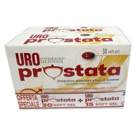 UROGERMIN PROSTATA 30 SOFT GEL  POOLPHARMA