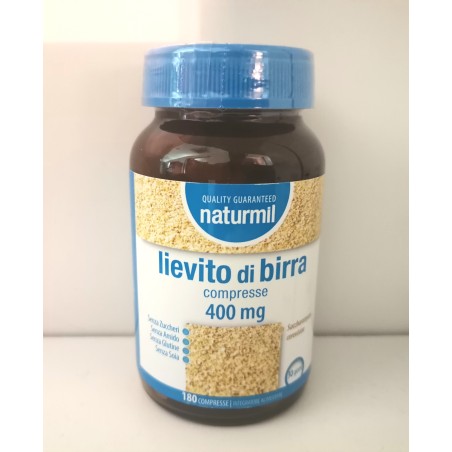 LIEVITO DI BIRRA 180 COMPRESSE PER IL BENESSERE DI CAPELLI, PELLE, UNGHIE  CON AZIONE RIMINERALIZZANTE AIUTARE A COMBATTER