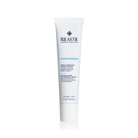 RILASTIL CREMA ANTIRUGHE RISTRUTTURANTE ANTIETÀ CON ACIDO IALURONICO 3 PESI MOLECOLARI  TEXTURE LEGGERA LEVIGANTE, ELASTIC