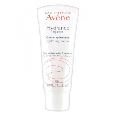AVÈNE CREMA IDRATANTE HYDRANCE RICCA PELLE SECCA DONA VIGORE E LUMINOSITÀ  GARANTISCE ELASTICITÀ, MORBIDEZZA PER UN VISO R