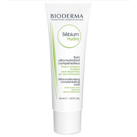 BIODERMA SEBIUM 40 ML TRATTAMENTO IDRATANTE E LENITIVO PER PELLE A TENDENZA ACNEICA  GLICERINA E CERAMIDI CONTRASTANO DESQ