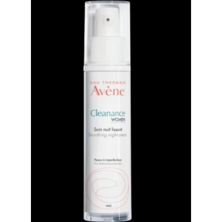 AVÈNE CLEANANCE TRATTAMENTO NOTTE LEVIGANTE AIUTA A RIDURRE IMPERFEZIONI, MACCHIE, SEGNI RESIDUI, CONTRIBUISCE A LEVIGARE