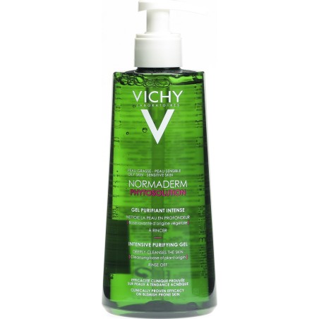 VICHY NORMADERM PHYTOSOLUTION GEL DETERGENTE ANTI - IMPERFEZIONI 400 ML ASSOCIAZIONE DI INGREDIENTI DALL' EFFETTO ESFOLIAN